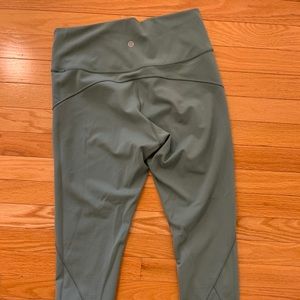 Green High Rise 28” pant